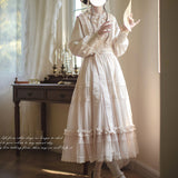 Dodobye Bisque Doll Tulle Jumper Skirt And Ruffle Blouse (Pre-Order Item: Shipped Within 30 Days)