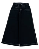 Dodobye 90s Streetwear Street Y2k Oversized Pocket Letter Embroidery Baggy Jeans Hip Hop Rock Men Women Fashion Retro High Waist Wide Leg Pants