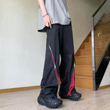 Dodobye 90s Streetwear Baggy Casual Y2K pants Retro Hip Hop Zipper cargo pants Sweatpants Men Women Harajuku Letter joggers women trousers Streetwear