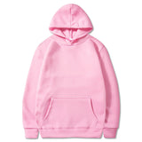 christmas outfit Dodobye Oversized Solid Color Pullover Hoodie