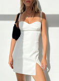 Dodobye-Briana Mini Dress White