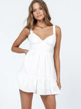 Dodobye-Arialena Mini Dress White