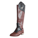 thanksgiving outfit Dodobye Over The Knee Boots Riding Bootie Ladies Long Tube Leather British Pointed Toe Heels 12 A4369