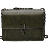 Dodobye classic retro wild horizontal square handbag