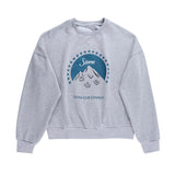 christmas outfit Dodobye Logo Print Pullover Sweatshirt