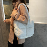 Dodobye Puff Square Tote Bag