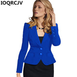 Dodobye 2025 Autumn New Elegant Blazers Feminino Women Long Sleeve Casual Blazer Notched Collar Coat Short Jackets Female Outerwear R893