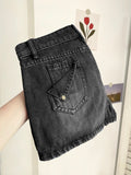 Dodobye Women Gothic A-line Denim Skirt Elegant Harajuku Y2k Mini Jean Shorts Skirts Aesthetic Vintage Cowboy Skirt 2000s Clothes Summer