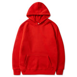 christmas outfit Dodobye Oversized Solid Color Pullover Hoodie