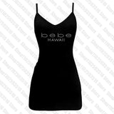 Dodobye Harajuku Letter Rhinestones bebe graphics Tanks Women Ribbed Crop Top Skinny Sexy Streetwear Party Club Y2K Clothes Aesthetic