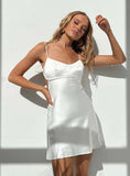 Dodobye-Clemence Mini Dress White