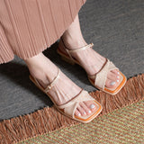 Dodobye Antania Open Toe Block Heels Sandals