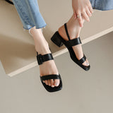 Dodobye Thordis Open Toe Block Heels Heeled Sandals