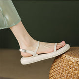 Dodobye Kalynn Open Toe Flatforms Flats Sandals