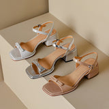 Dodobye Kya Open Toe Block Heels Heeled Sandals