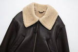 Dodobye Ensley Double-Faced Fur Jacket