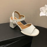 Dodobye Keily Open Toe Block Heels Heeled Sandals