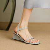 Dodobye Rowyn Open Toe Wedge Wedges Sandals