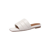 Dodobye Whitley Open Toe Block Heels Slides Sandals