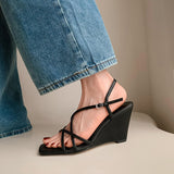 Dodobye Taytum Open Toe Wedge Wedges Sandals