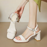 Dodobye Kassidy Open Toe Block Heels Heeled Sandals