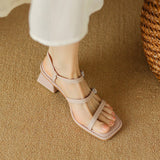 Dodobye Kalei Open Toe Block Heels Heeled Sandals