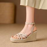 Dodobye Rosalina Open Toe Wedge Wedges Sandals