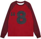 christmas outfit Dodobye Print Raglan Zip Up Sleeve Sweatshirt