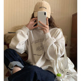 christmas outfit Dodobye Spring and autumn new oversize lazy style sweatshirt for women loose student ins homemade high-end gentle top women clothing