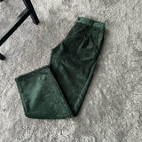 Dodobye Y2k Hip hop Harajuku Corduroy wide leg pants retro street fashion autumn winter Korean version of new men casual baggy pants