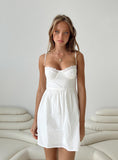 Dodobye-Lyonne Mini Dress White