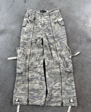 Dodobye Y2k Multiple Pockets Camouflage Cargo Pants New Hip Hop Retro Oversize Denim Pants Fashion Men Women Straight Leg Wide Leg Jeans