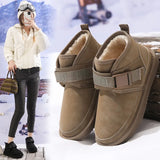 Dodobye 2025  New Classic Thickened Fluff Women's Snow Boots Comfortable Warm Ankle Boots  Winter  Shoes Chunky Botas Mujer