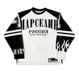 Dodobye 90s Streetwear Harajuku Casual Y2k марселин Jersey Long Sleeves T shirt Streetwear Baseball Jersey Casual Tops Oversized Vintage Men Clothing