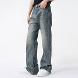 Dodobye 2025 Summer New Men'S Denim Pants Fashion Casual Micro-Washed Jeans Personality High Street Versatile Male Trousers