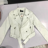 thanksgiving outfit Dodobye Fashionable Cropped PU Leather Jacket For Women Casual Autumn Slimming Short Coat Tailored To Your Body Shape