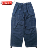 Dodobye Men 2025 Spring/Summer New Style Japanese Loose And Versatile Wide Leg Jeans Mountain Style Amikaji Workwear Straight Leg Pants