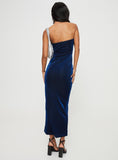 Dodobye-Samper Strapless Maxi Dress Navy