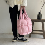 Dodobye Puff Square Tote Bag