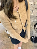 christmas outfit Dodobye 2025 New Cashmere Cardigans Sweater Women O-neck Autumn Winter Cashmere Cardigans Solid Single Breasted Women Cardigans Sweaters