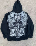 Dodobye Y2k Hoodie Womens Mens New Gothic Skull Pattern Printing Hip Hop Casual Sweatshirt Selling Personality Retro Hoodies Streetwear