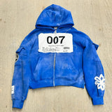 Dodobye Y2K Zip Up Hoodie Harajuku Hip Hop New Fashion Patch Embroidery Oversized Hoodie Men Women Loose Casual Hoodie Jacket Streetwear