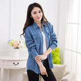 Dodobye 2025 New Women Basic Coat Denim Jacket Women Autumn Denim Jacket For Women Jeans Jacket Women Denim Coat Lady Loose Casual 4XL