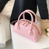 Dodobye Pretty In Pink Leather Handbag