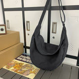 Dodobye Vintage Wash Large Canvas Shoulder Bag