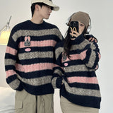 christmas outfit Dodobye Autumn and winter couple wear cartoon pullover sweaters for men and women, college style casual sweaters, high-end y2k clothing