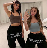 Dodobye 90s Streetwear Sweatpants Women Y2k Pants Hip Hop Casual Cargo Pants Womenb Loose High Waist Harem Pants Joggers Women Streetwear Women New Hot