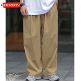 Dodobye Spring/Summer New Japanese Retro Work Pants, Wide And Versatile, Loose Leg Pants, Cityboy Casual Balloon Pants For Men And Women