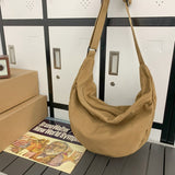 Dodobye Vintage Wash Large Canvas Shoulder Bag