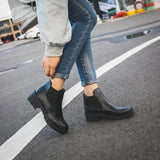 Dodobye 2025   Short Boots Low Heel Spring and Autumn New Fashion Small Leather Shoes Round Head Botas Femininas